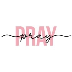 Pray Layered Word