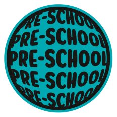 Pre-School Layered Monogram