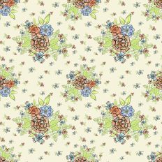 Whimsical flower bouquet printable backgrounds