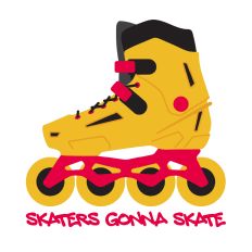 Skaters Gonna Skate Rollerblade
