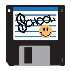 90s School Floppy Disk