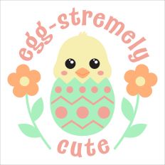Egg-stremely Cute Easter Chick