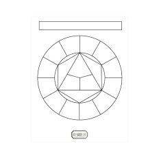 Artist Tools Color Wheel Theory Template 12