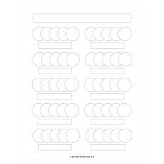 Artist TOOLS Color Swatch Template #9 Printable