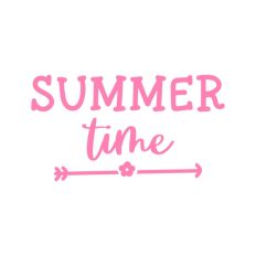 Hello Summer Time Sun Seasons Word Text Script