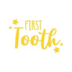First Tooth Baby Milestone First 1st Early Years