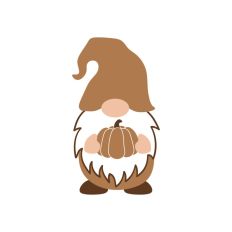 Fall Autumn Gonk Gnome With Pumpkin Halloween