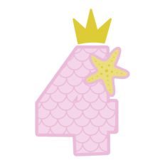 Mermaid Starfish Number 4 Four