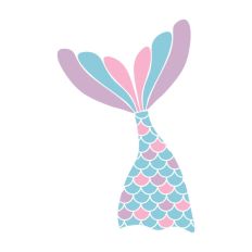 Mermaid Tail Under The Sea Birthday Princess Ocean