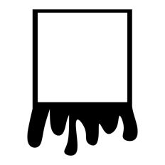 Dripping Square Frame