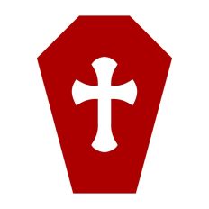 Coffin With Cross