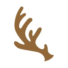 Reindeer Buck Stag Deer Antler Christmas Santa Sleigh