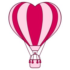Heart Shaped Hot Air Balloon 