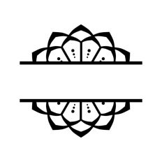 Split Border Mandala 