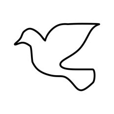 Dove Outline