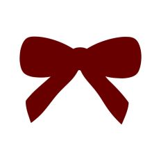 Ribbon Bow Hand Drawn Doodle