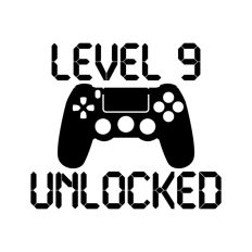 Level 9 Unlocked, Birthday Gamer