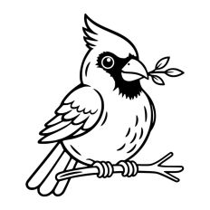 Christmas Cardinal Bird Festive Winter
