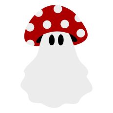 Mushroom Toadstool Ghost