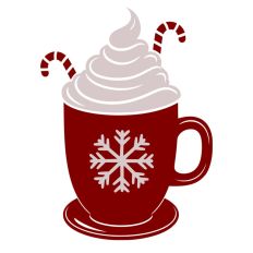Hot Cocoa Christmas Festive Drink Winter