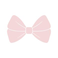 Pink Ribbon Bow Hair Girl Tied Knot