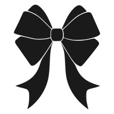 Ribbon Bow Knot Tied Hair Cute
