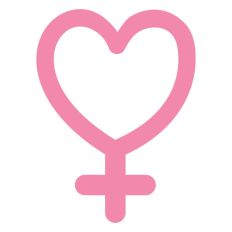 Heart Female Symbol Feminism Equality International Women's Day