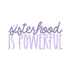 Sisterhood is Powerful Feminism Equality Women's Day