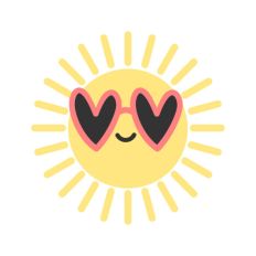Sunshine Sunny Sun Summer Vacation Sunglasses