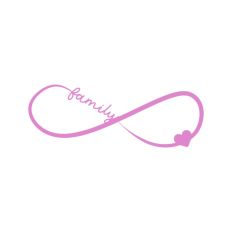 Family Infinity Forever Love Symbol  