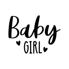Baby Girl New Baby Newborn Pregnancy Quote Script