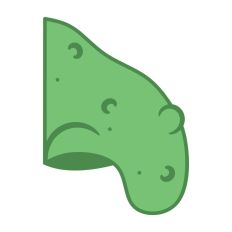 Witch Nose Warts Halloween Green