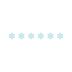 Snowflakes Snow Christmas Festive Under Line
