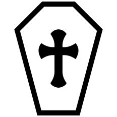 Coffin With Cross