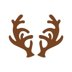 Reindeer Buck Stag Deer Antler Christmas Santa Sleigh