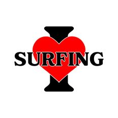 I Love Surfing