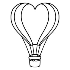 Heart Shaped Hot Air Balloon