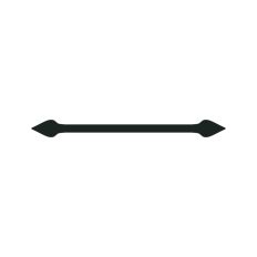 Spear End Divider Line