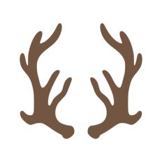 Deer Buck Stag Antlers Christmas Reindeer Hunting