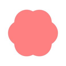 Flower Solid Shape