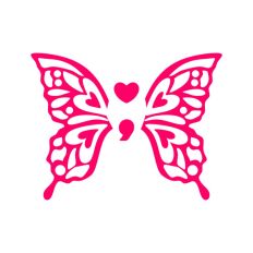 Butterfly Semi Colon