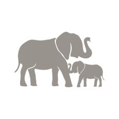 Elephant with Baby