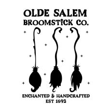 Salem Broomstick Company Witch Halloween Hat Quote
