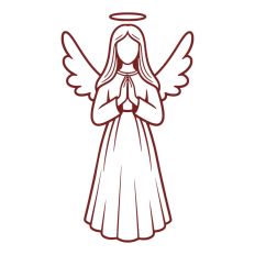 Angel Wings Halo Christmas Christian Jesus Religion Church