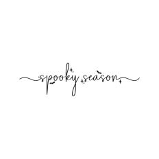 Spooky Season Halloween Quote Text