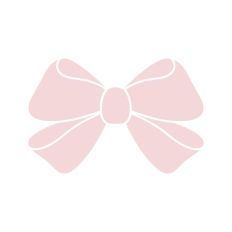 Pink Ribbon Bow Hair Girl Tied Knot