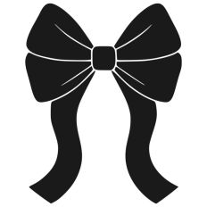 Ribbon Bow Knot Tied Hair Cute