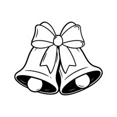 Bells Christmas Wedding Bell Sleigh