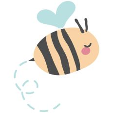 Cute Bee Buzzy Bumble Insect Quote Wasp Bug Insect