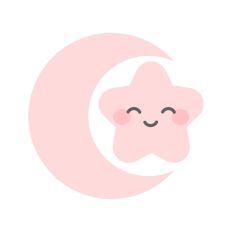 Star Cute Shape Face Smiling Baby Nursery
